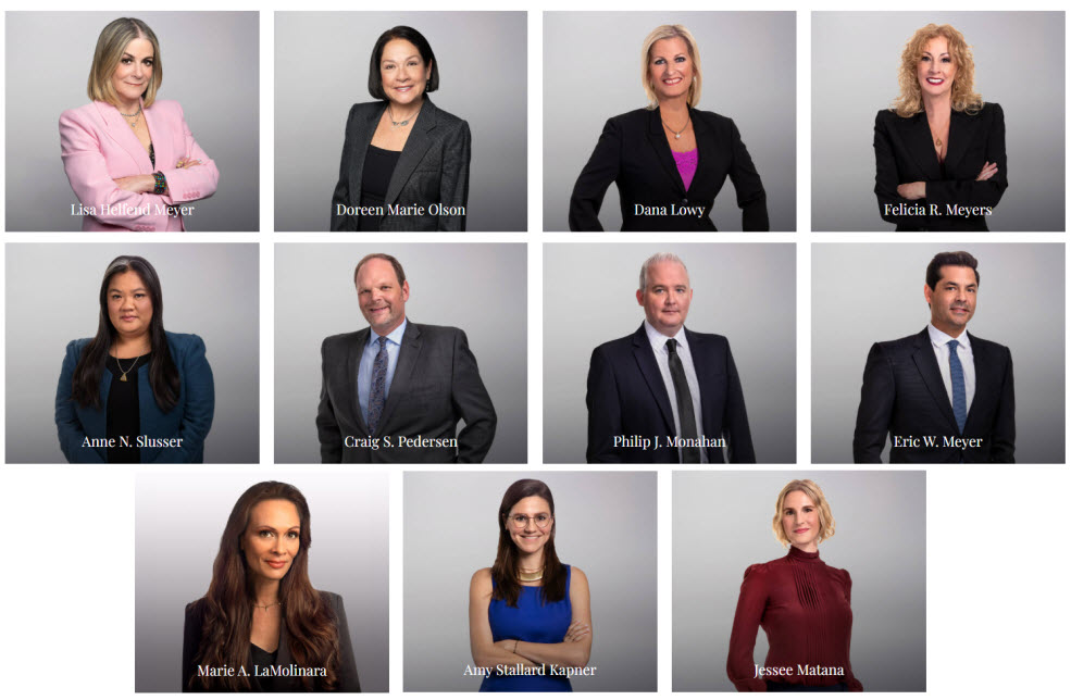 Eleven Meyer, Olson, Lowy & Meyers Attorneys Named 2026 Lawdragon 500 Leading Family Lawyers