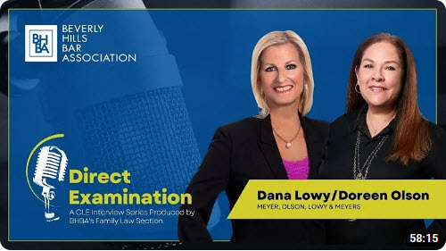 Click to go to the YouTube video of Dana Lowy and Doreen Olson on Direct Examination Dana Lowy and Doreen Olson/Direct Examination