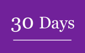 30 days