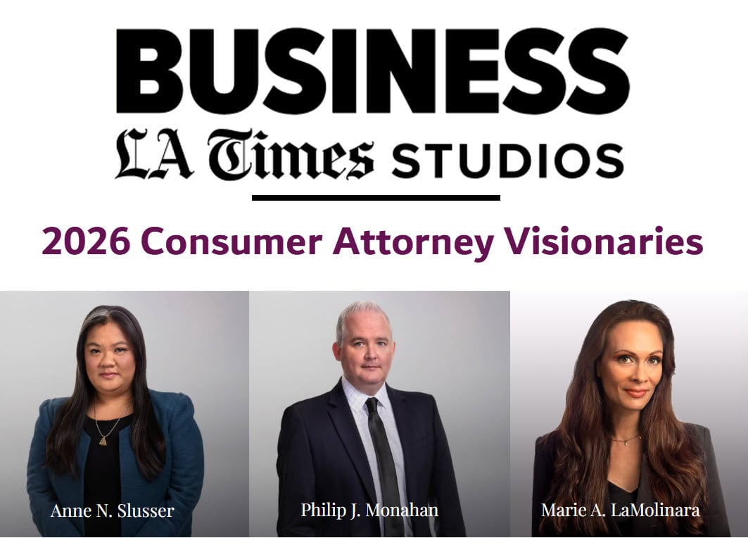 Business LA Times Studios 2026 Consumer Attorney Visionaries